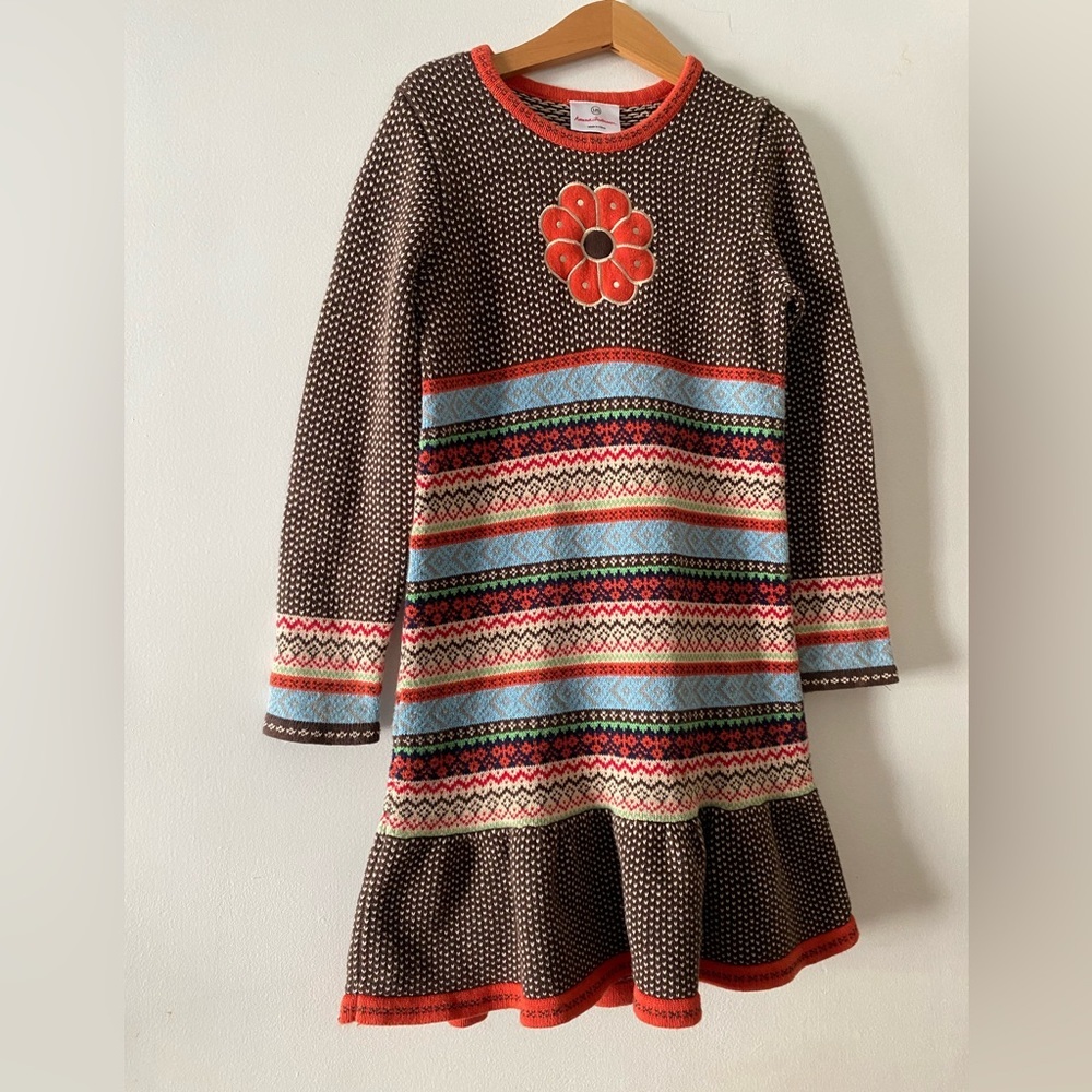 Hanna Andersson girl’s dress 6/7Y